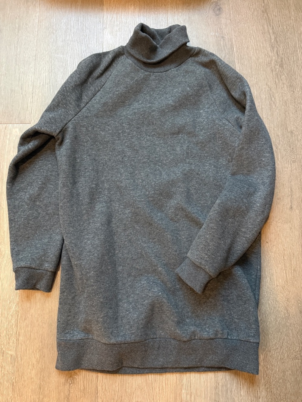 Lovers + Friends Women's Charcoal Gray Turtleneck Dress